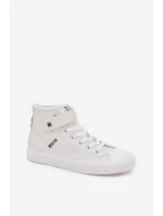 Zateplené Kožené Tenisky BIG STAR V274541FW Bílé Zateplené Kožené Tenisky BIG STAR V274541FW Bílé