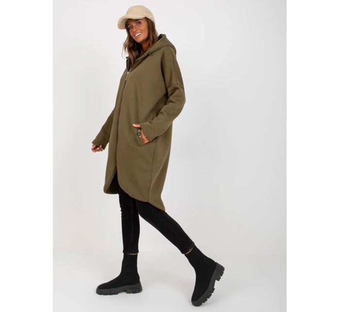 Halenka RV BL 4858 1.99P khaki barva