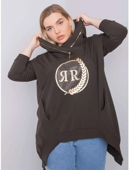 Mikina RV BL model 17462068 tmavá khaki - FPrice