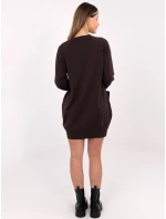 Šaty RV TU 5184.93P tmavě hnědá