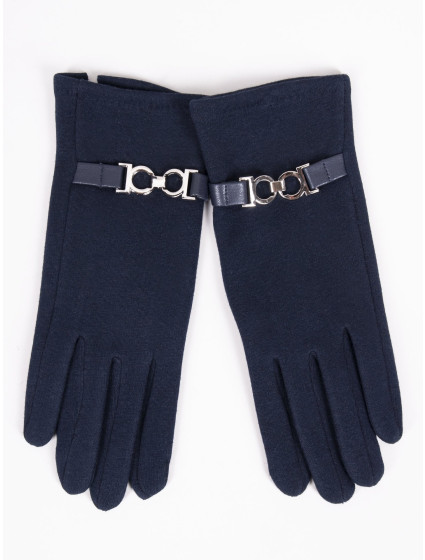 Dámské rukavice Yoclub RES-0095K-195C Navy Blue