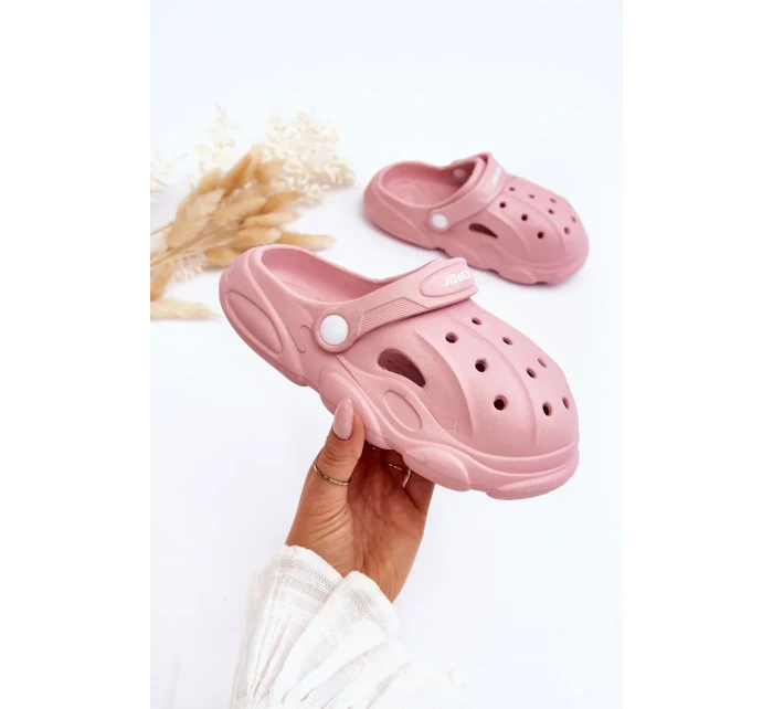 Dětské pěnové pantofle Crocs Růžove Cloudy Dětské pěnové pantofle Crocs Růžove Cloudy