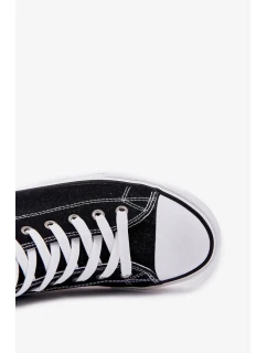 Pánské plátěné tenisky Big Star HI-POLY SYSTEM – černé