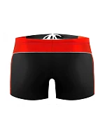 Plavecké boxerky model 22155380 černočervené - Sesto Senso