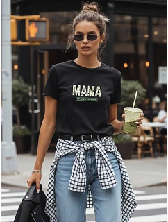 Dámské tričko Mama Limited Edition černá FashionStreet NX5031RY