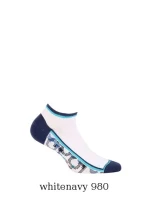 Pánské kotníkové ponožky Wola Sportive W91.1N3 Ag+ vzor Pánské kotníkové ponožky Wola Sportive W91.1N3 Ag+ vzor