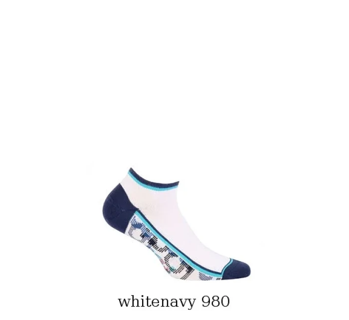 Pánské kotníkové ponožky Wola Sportive W91.1N3 Ag+ vzor Pánské kotníkové ponožky Wola Sportive W91.1N3 Ag+ vzor