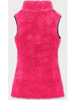 Plyšová dámská vesta v barvě červeného melounu (HH005-28) Plyšová dámská vesta v barvě červeného melounu (HH005-28)