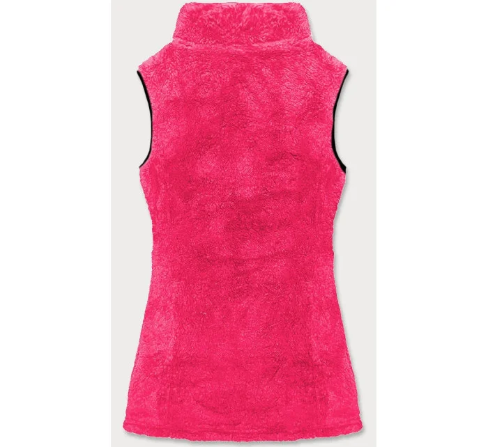 Plyšová dámská vesta v barvě červeného melounu (HH005-28) Plyšová dámská vesta v barvě červeného melounu (HH005-28)