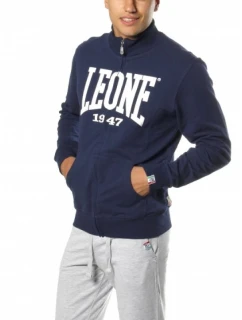 pánská mikina tmavě modrá model 21348633 - LEONE