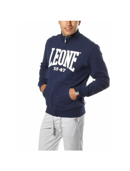 pánská mikina tmavě modrá model 21348633 - LEONE