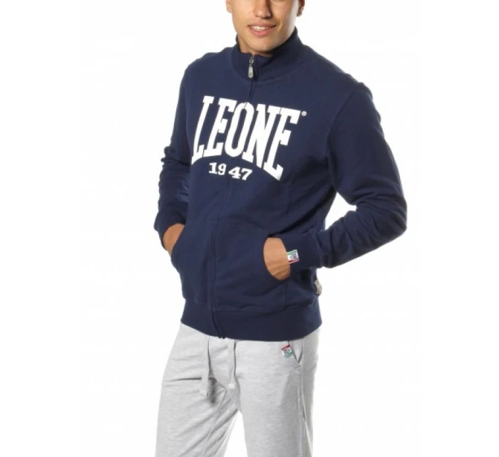 pánská mikina tmavě modrá model 21348633 - LEONE