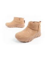 Skechers dámské zimní kotníkové boty zateplené kožené hnědé dámské