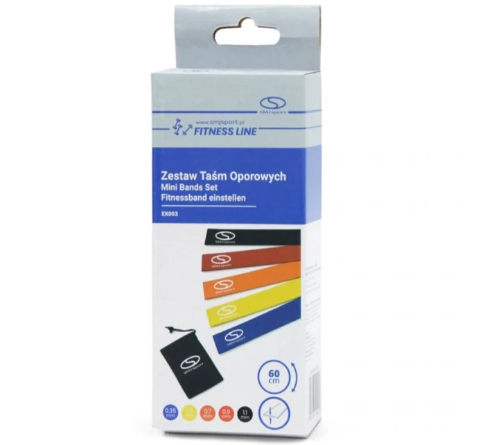 Sada odporových gum SMJ EX003 5ks.