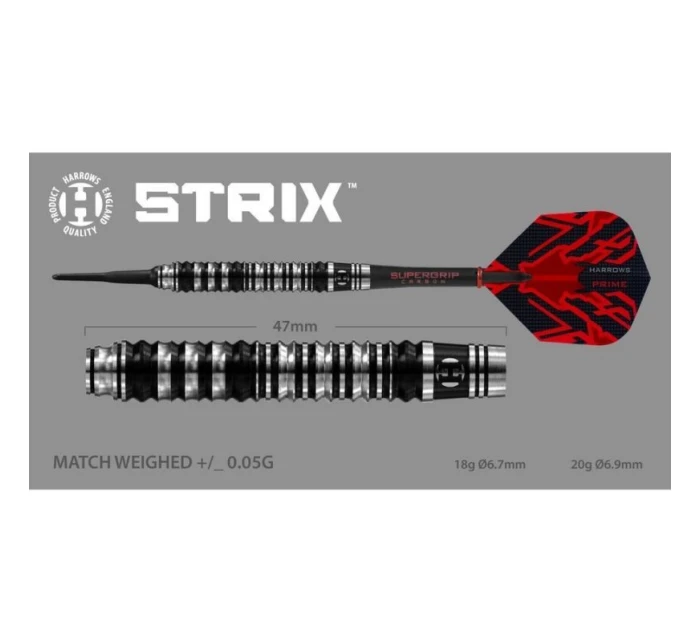 Šipky model 21340921 90% Softip - Harrows Šipky model 21340921 90% Softip - Harrows