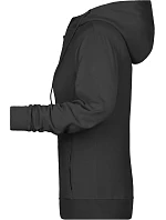 Daiber 8025 Dámská mikina s kapucí 02.8025 black