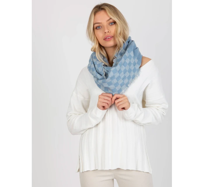 Tunelová šála AT KM model 17833610 světle modrá - FPrice Tunelová šála AT KM model 17833610 světle modrá - FPrice