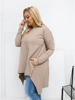 Bluzka RV BZ model 21820170 1.06 ciemny bezowy - FPrice