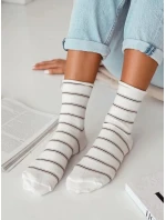 Dámské ponožky 0200-162 pruhované - Milena
