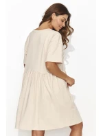 Denní šaty model 21149201 béžové - Numinou