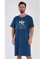 Pánská noční košile s krátkým rukávem Samuel