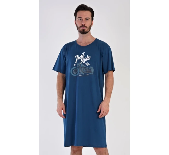 Pánská noční košile s krátkým rukávem Samuel