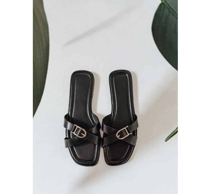 BELICCA dámské žabky černé FashionStreet ZY0983