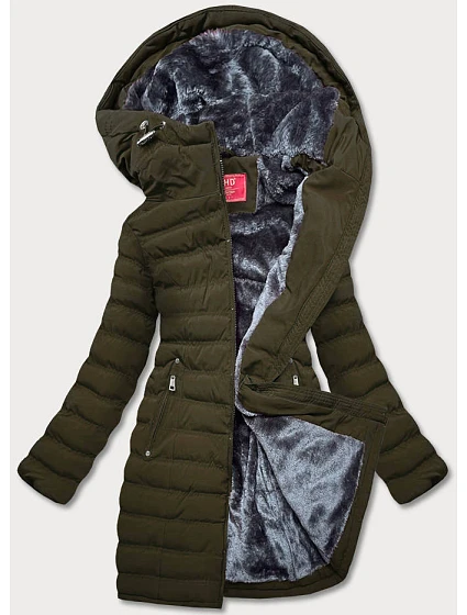 Dámská zimní bunda army (m-21307) Dámská zimní bunda army (m-21307)