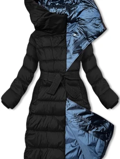 zimowa kurtka damska czarna model 21247804 - Libland