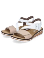 Pohodlné kombinované sandály Rieker W RKR678