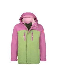 Dívčí nepromokavá bunda 3v1  růže model 21354261 - Trollkids