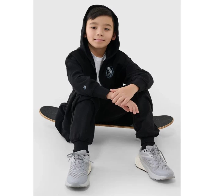 Chlapecká mikina s kapucí model 21435151 - 4F Chlapecká mikina s kapucí model 21435151 - 4F