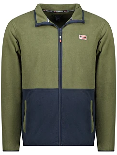 Geographical Norway pánský fleece Touki Fz Kaki Db Men 233 kaki (WZ6702H/GN-Kaki)