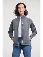 Russell Athletic 410F Dámská 3-vrstvá Bionic softshellová bunda 10.410F iron grey Russell Athletic 410F Dámská 3-vrstvá Bionic softshellová bunda 10.410F iron grey
