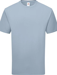 Fruit of the Loom Pure Cotton T Tričko z těžké bio bavlny 16.1362 mineral blue