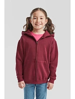 Fruit of the Loom Classic Kids Sweat Jacket Dětská mikina s kapucí 16.2045 burgundy Fruit of the Loom Classic Kids Sweat Jacket Dětská mikina s kapucí 16.2045 burgundy