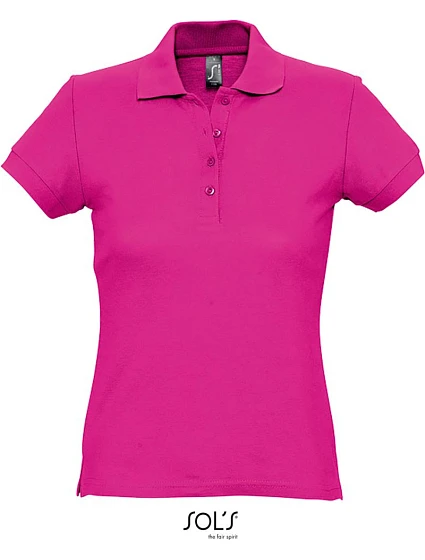 SOL'S Passion Dámské piqué polo 25.1338 fuchsia SOL'S Passion Dámské piqué polo 25.1338 fuchsia