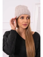 Dámská čepice Rebeka K345 beige Dámská čepice Rebeka K345 beige