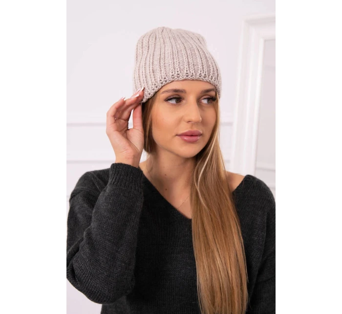 Dámská čepice Rebeka K345 beige Dámská čepice Rebeka K345 beige
