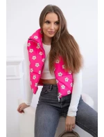 Vesta s model 21389290 květy fuchsie - K-Fashion