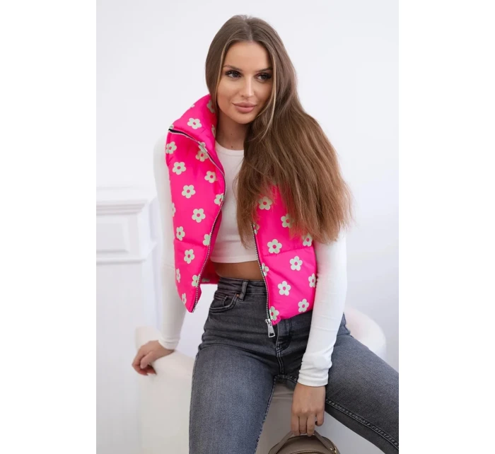 Vesta s model 21389290 květy fuchsie - K-Fashion