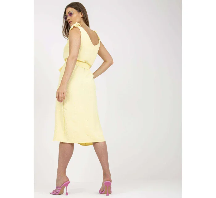 Šaty WN SK 1211.58 světle žlutá