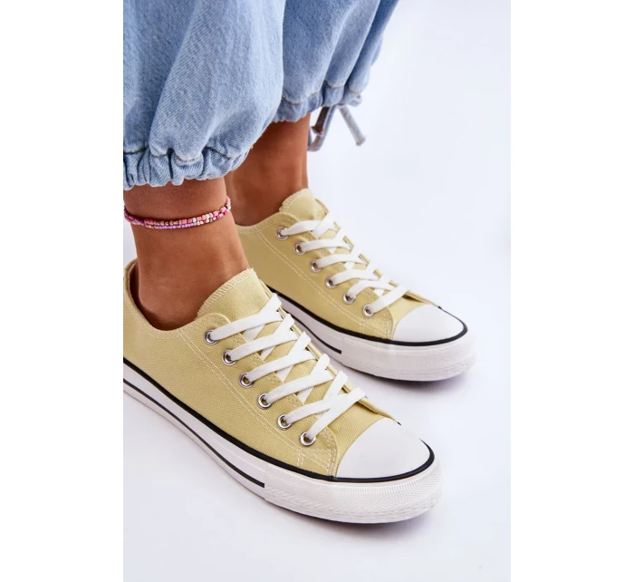 Klasické nízké dámské tenisky Žlutá Vegas Klasické nízké dámské tenisky Žlutá Vegas