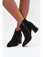 Boty na podpatku  model 219270 Step in style