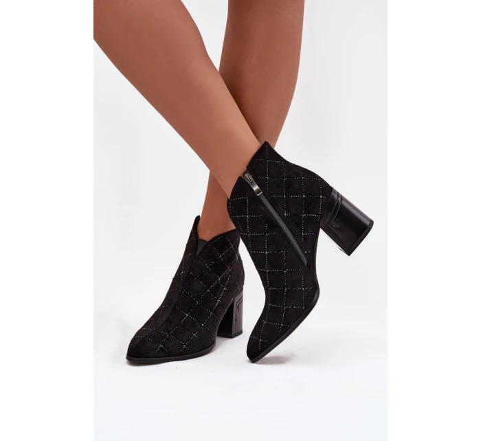 Boty na podpatku  model 219270 Step in style