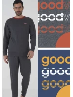 Pánské pyžamo Karelpiu KF5138 Pánské pyžamo Karelpiu KF5138