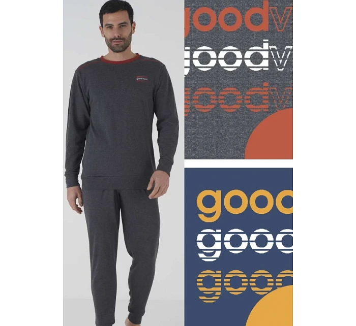 Pánské pyžamo Karelpiu KF5138 Pánské pyžamo Karelpiu KF5138