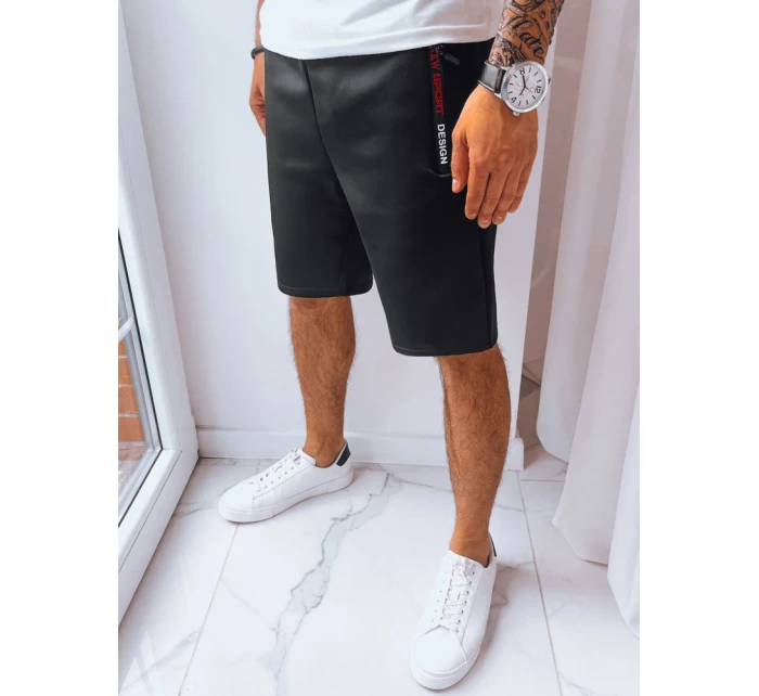 Pánské černé teplákové šortky Dstreet model 21968838 - FashionStreet