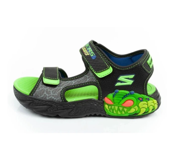 Sandály Skechers Jr 400614L/BKLM