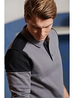 Printer Prime Polosweater Polo mikina 61.2060 navy/cobalt Printer Prime Polosweater Polo mikina 61.2060 navy/cobalt